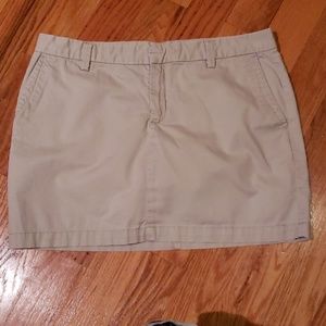 Gap khaki skirt size 12